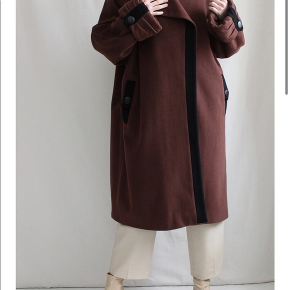 BONSERGENT STUDIO 80’s Brown Coat - Picture 2 of 4